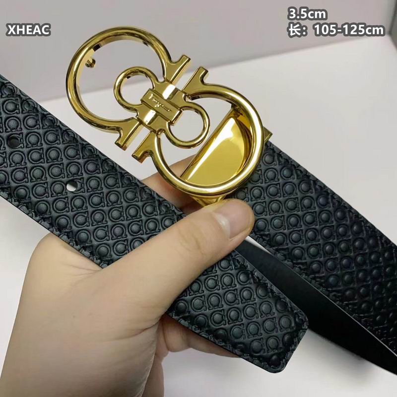 Ferragamo belt 35mmX105-125cm 8L (116)