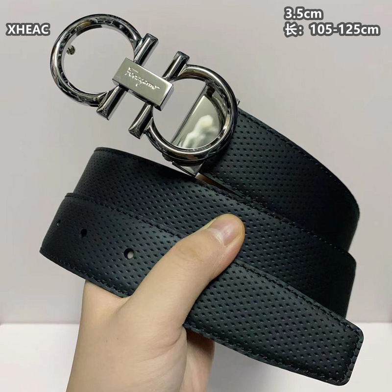 Ferragamo belt 35mmX105-125cm 8L (124)