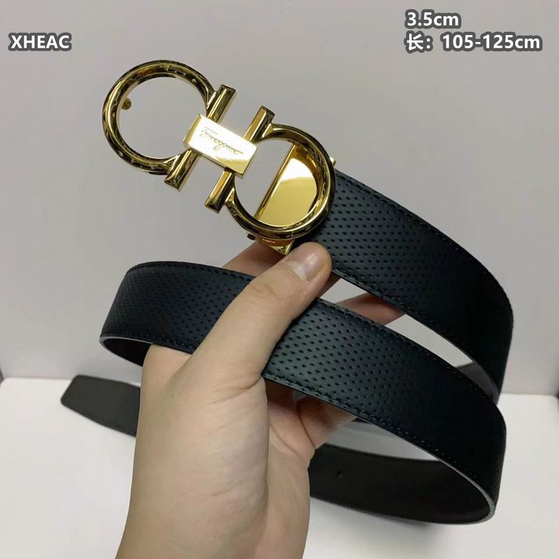 Ferragamo belt 35mmX105-125cm 8L (126)