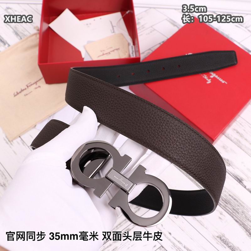 Ferragamo belt 35mmX105-125cm 8L (129)