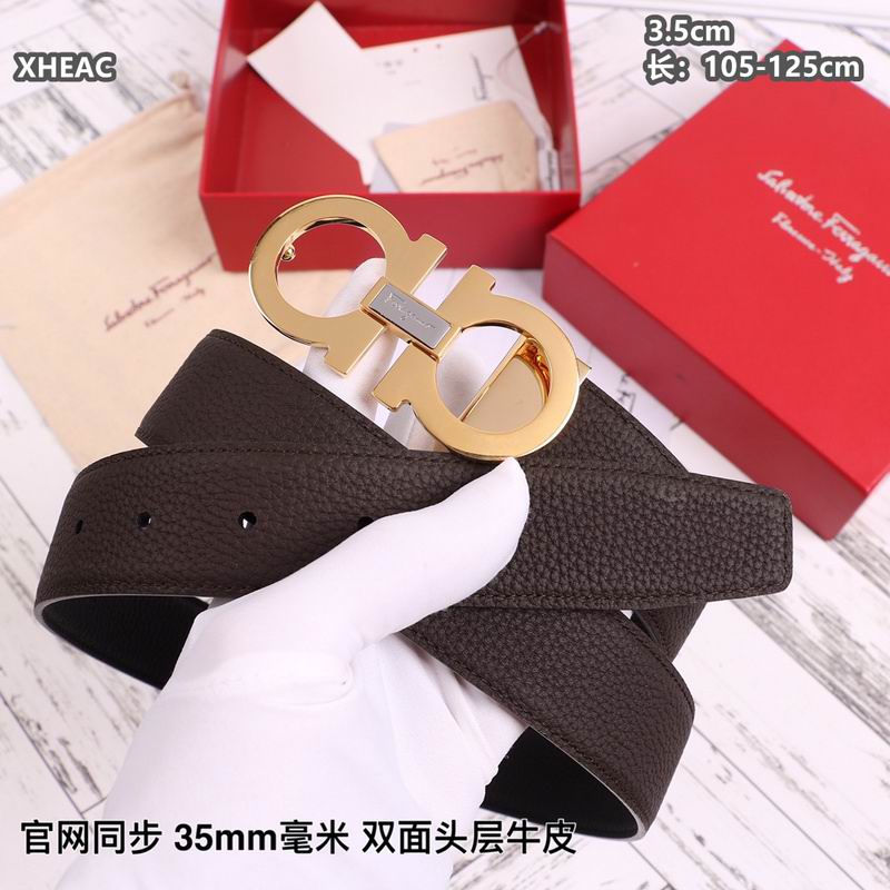Ferragamo belt 35mmX105-125cm 8L (134)