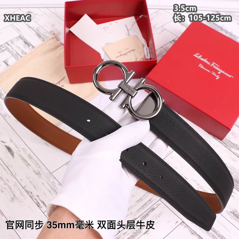 Ferragamo belt 35mmX105-125cm 8L (139)
