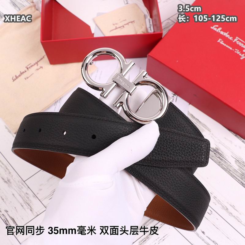 Ferragamo belt 35mmX105-125cm 8L (141)