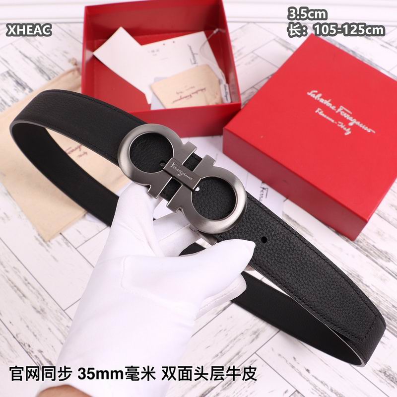 Ferragamo belt 35mmX105-125cm 8L (146)