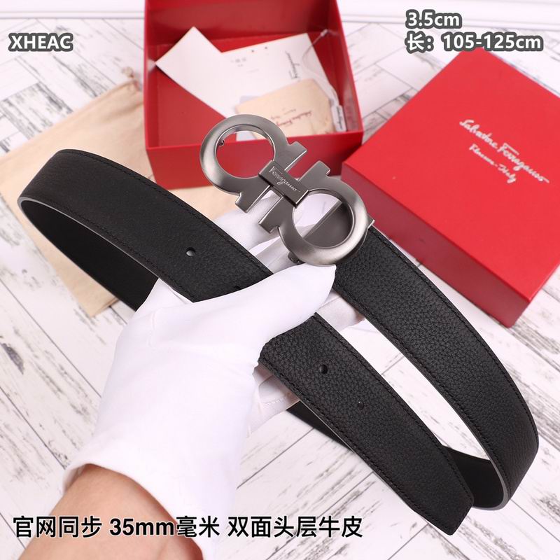 Ferragamo belt 35mmX105-125cm 8L (148)