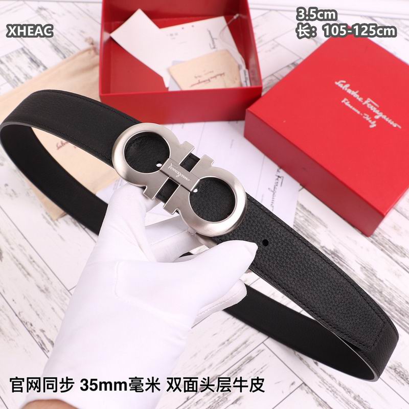 Ferragamo belt 35mmX105-125cm 8L (149)