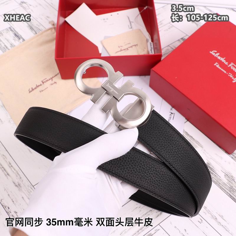 Ferragamo belt 35mmX105-125cm 8L (150)