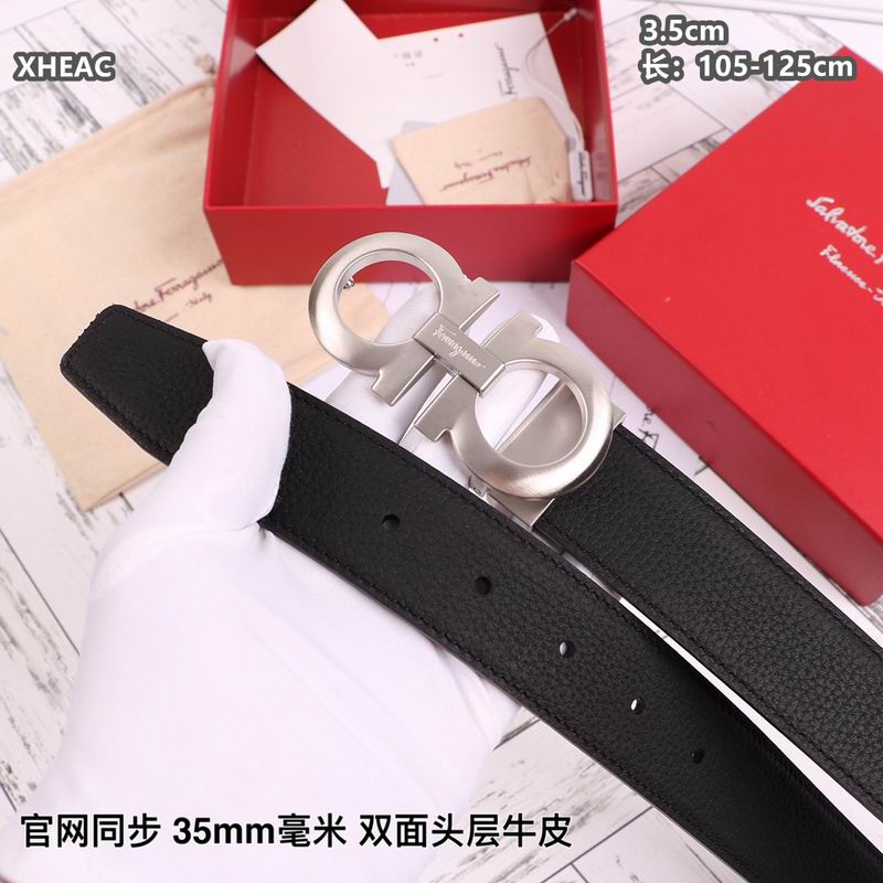 Ferragamo belt 35mmX105-125cm 8L (151)