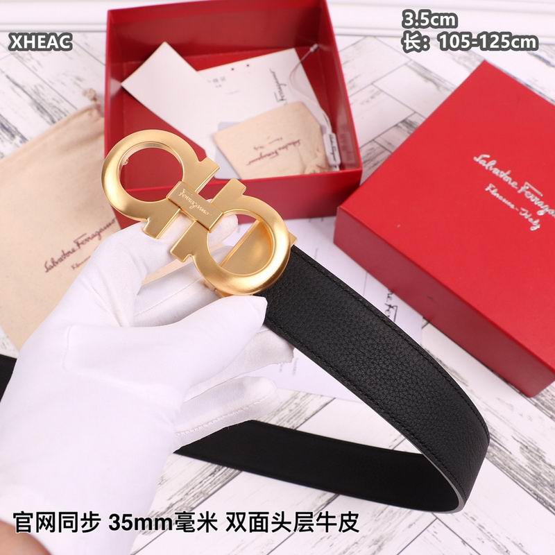 Ferragamo belt 35mmX105-125cm 8L (154)