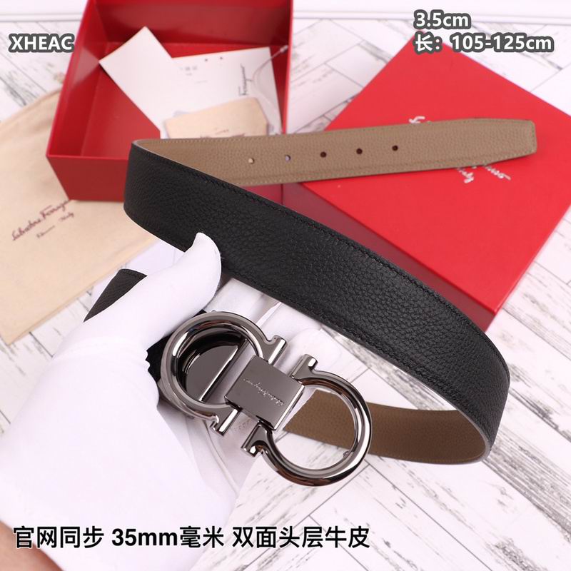 Ferragamo belt 35mmX105-125cm 8L (156)