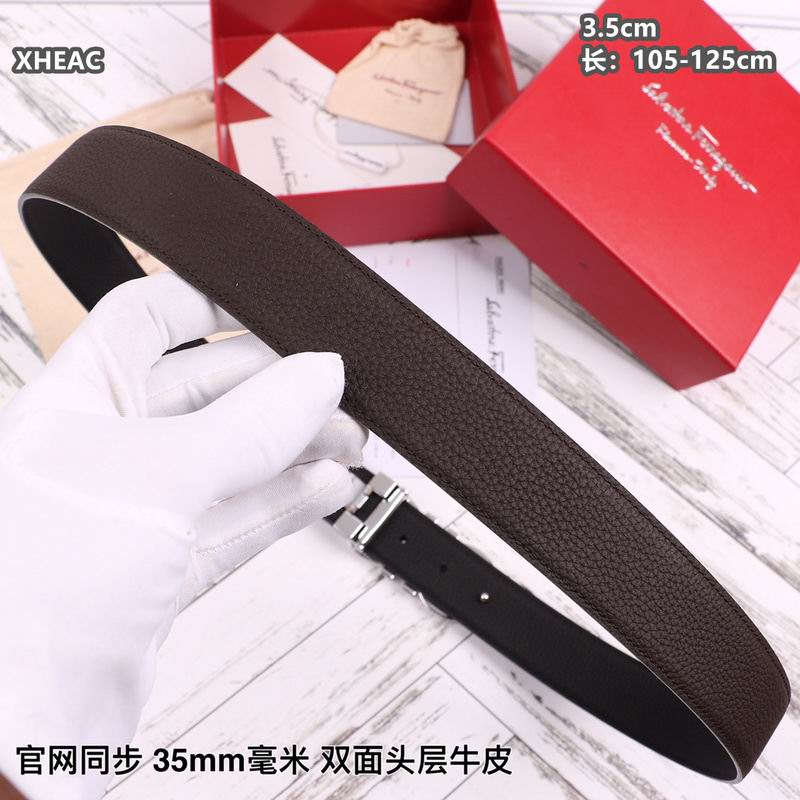 Ferragamo belt 35mmX105-125cm 8L (164)