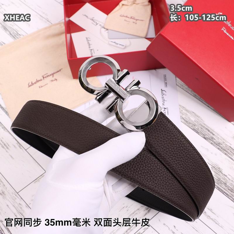 Ferragamo belt 35mmX105-125cm 8L (167)