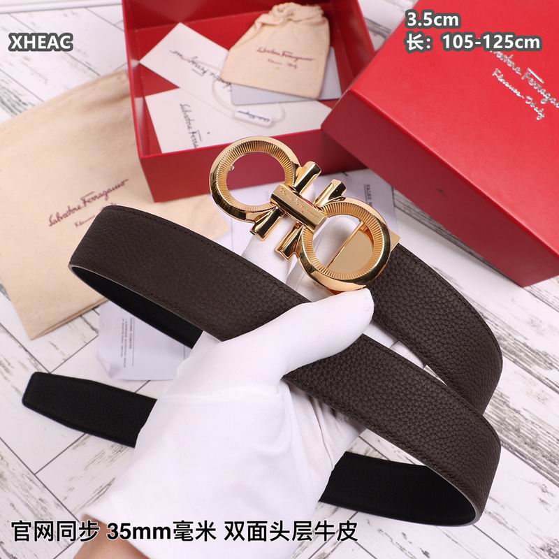 Ferragamo belt 35mmX105-125cm 8L (171)