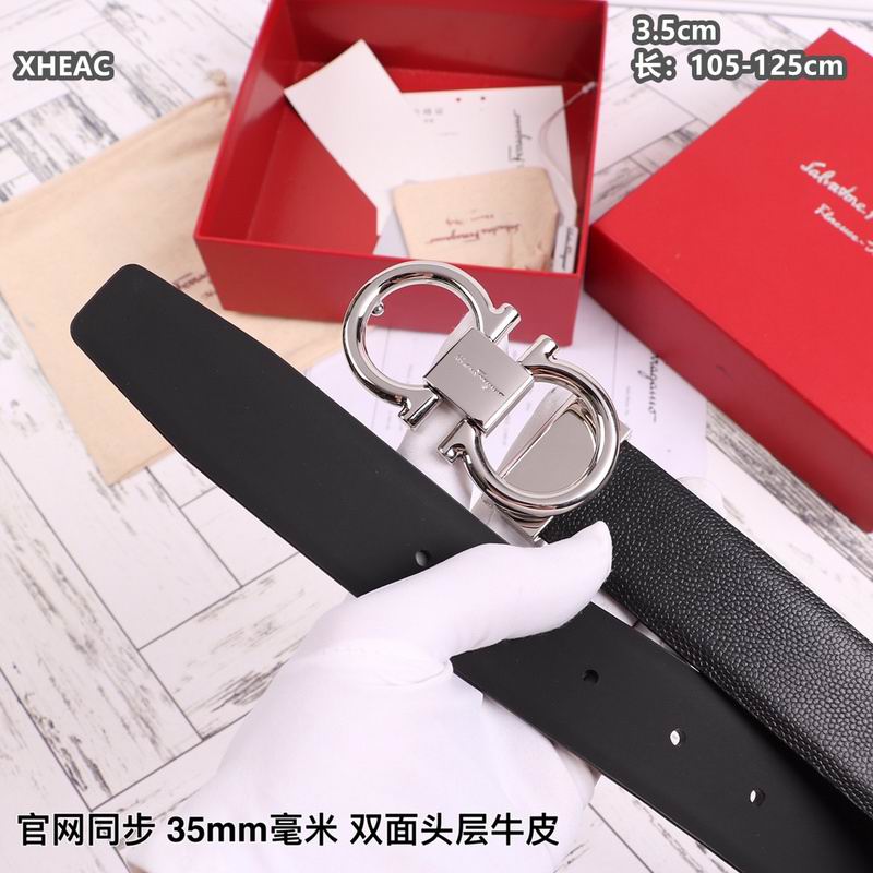 Ferragamo belt 35mmX105-125cm 8L (177)