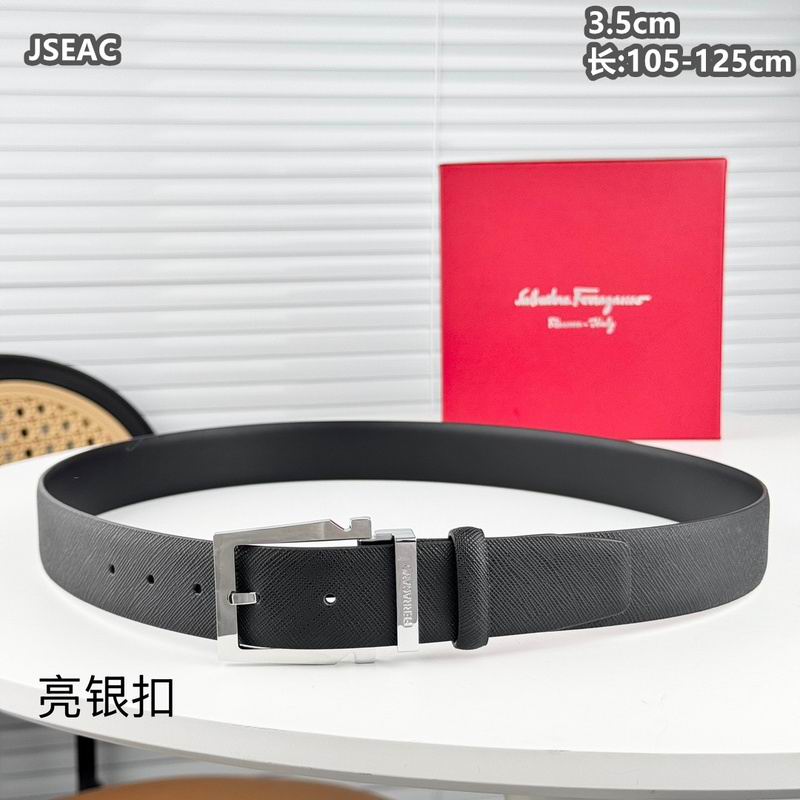 Ferragamo belt 35mmX105-125cm 8L (185)