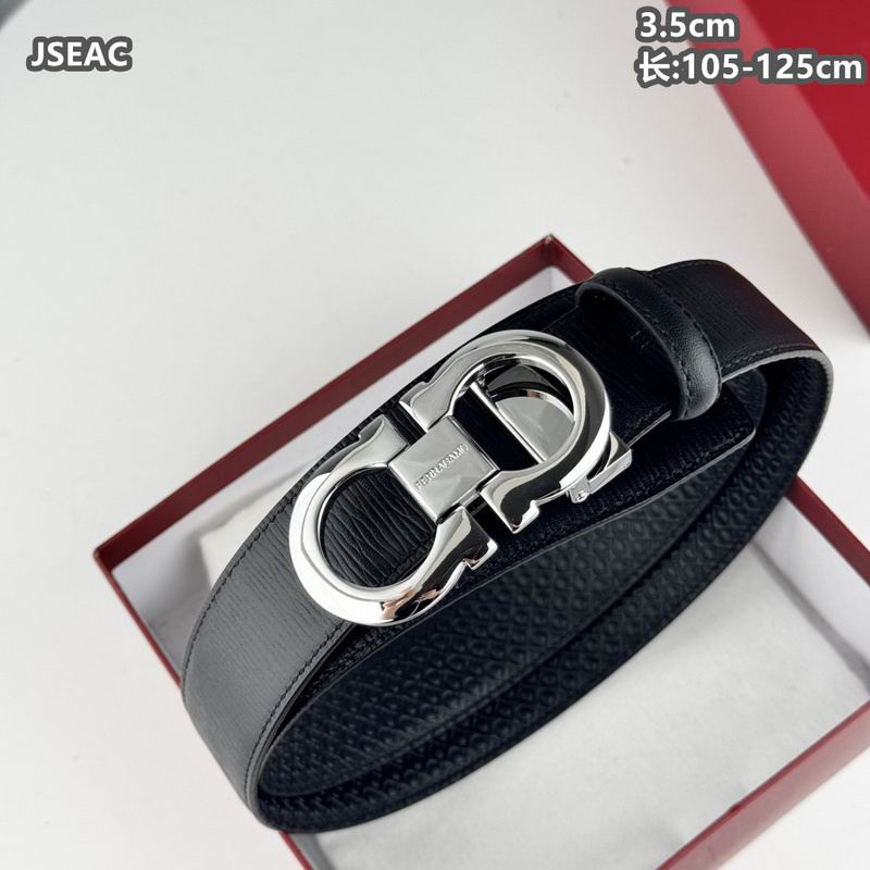 Ferragamo belt 35mmX105-125cm 8L (201)