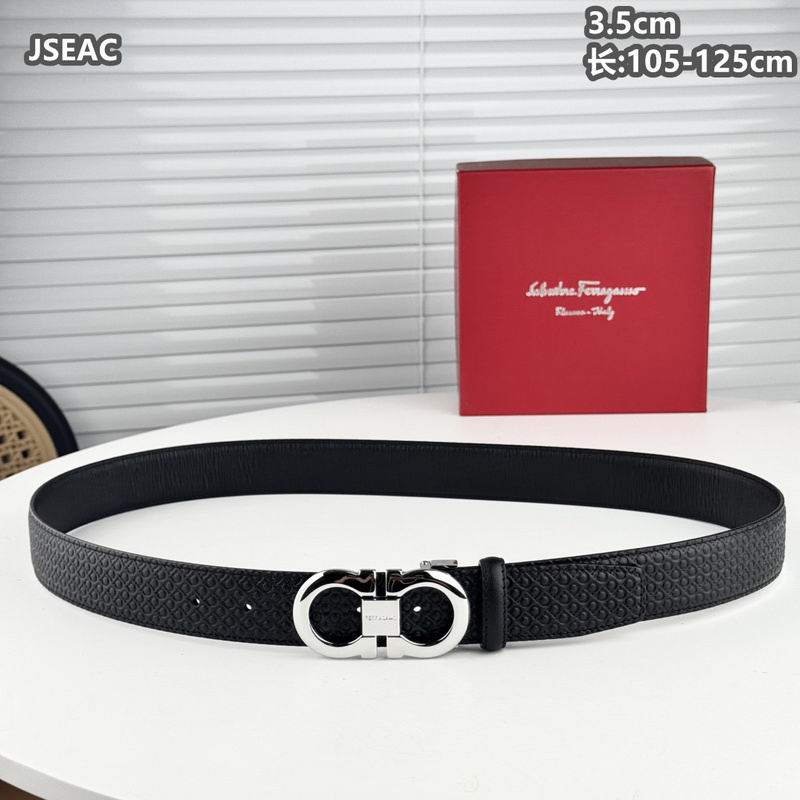 Ferragamo belt 35mmX105-125cm 8L (204)