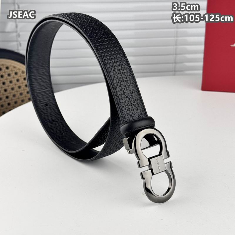 Ferragamo belt 35mmX105-125cm 8L (207)