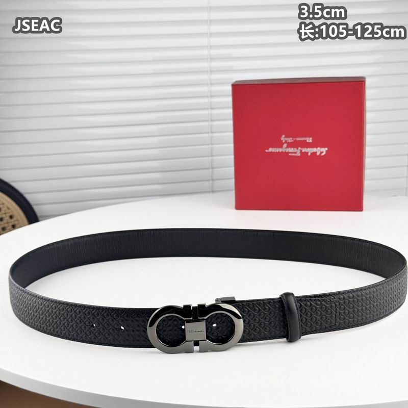 Ferragamo belt 35mmX105-125cm 8L (208)