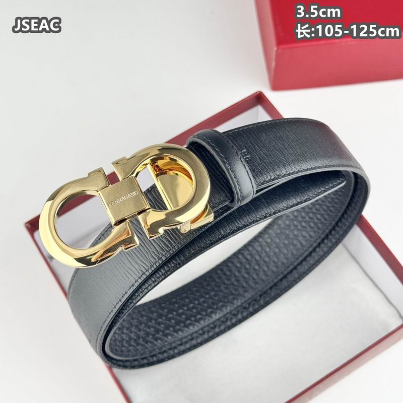 Ferragamo belt 35mmX105-125cm 8L (209)