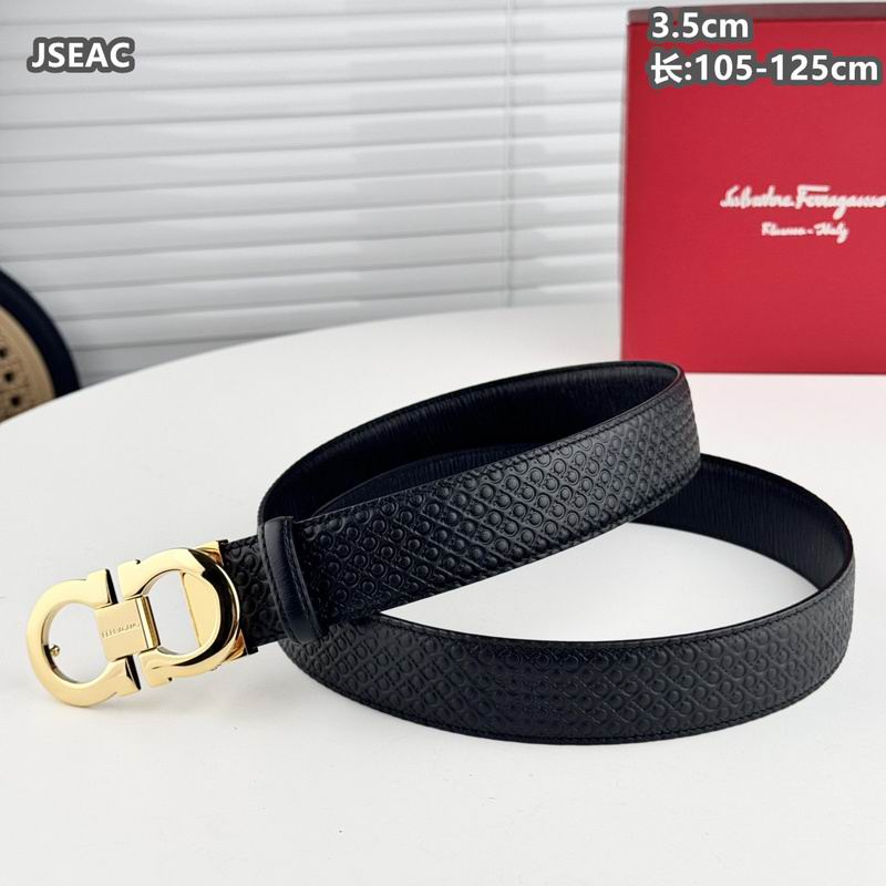 Ferragamo belt 35mmX105-125cm 8L (212)