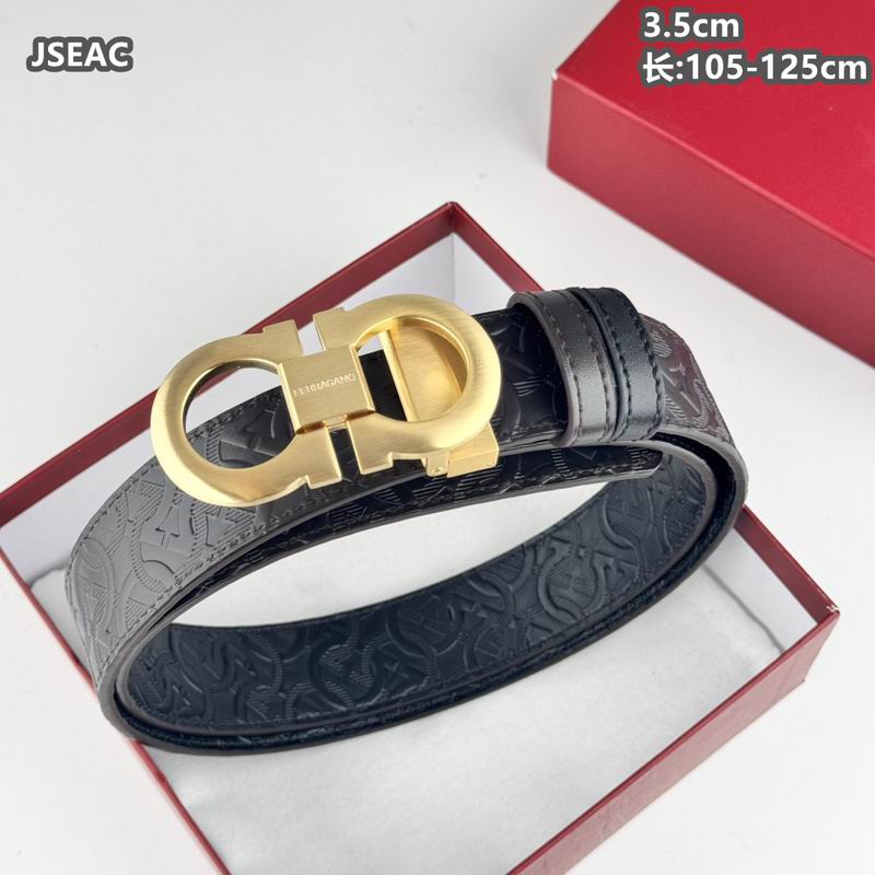 Ferragamo belt 35mmX105-125cm 8L (213)
