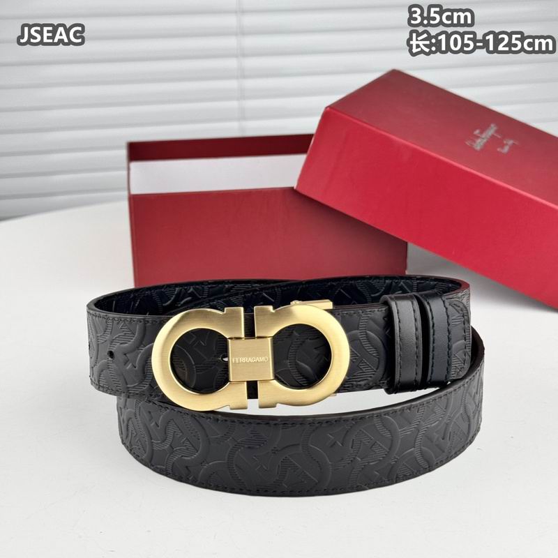 Ferragamo belt 35mmX105-125cm 8L (214)