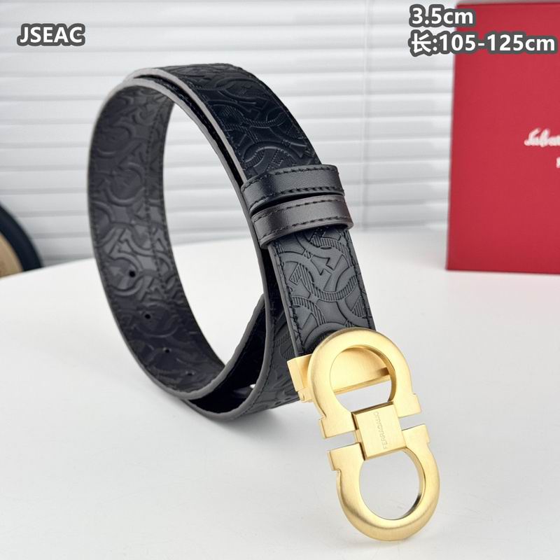 Ferragamo belt 35mmX105-125cm 8L (215)