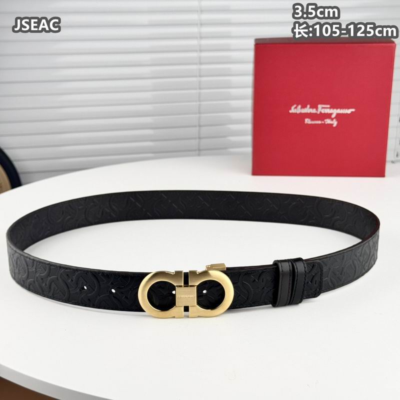 Ferragamo belt 35mmX105-125cm 8L (216)