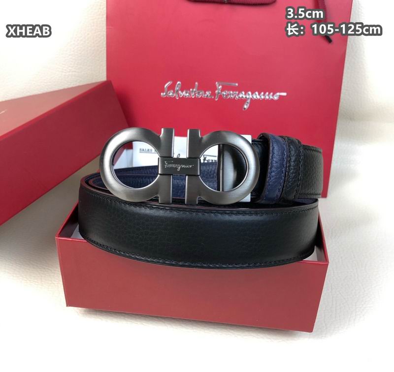 Ferragamo belt 35mmX105-125cm 8L (223)
