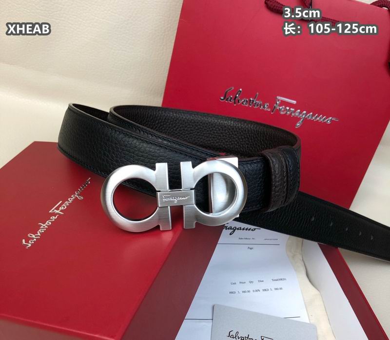 Ferragamo belt 35mmX105-125cm 8L (225)