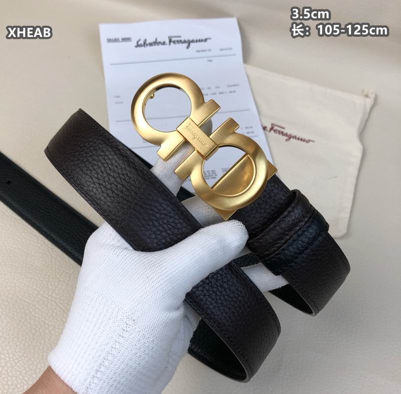 Ferragamo belt 35mmX105-125cm 8L (226)