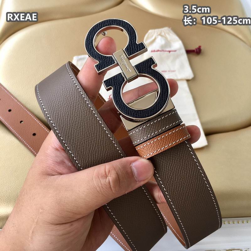 Ferragamo belt 35mmX105-125cm 8L (229)