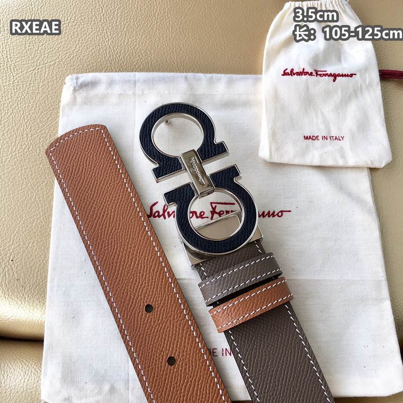 Ferragamo belt 35mmX105-125cm 8L (230)