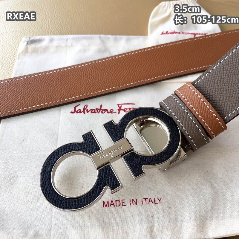 Ferragamo belt 35mmX105-125cm 8L (231)