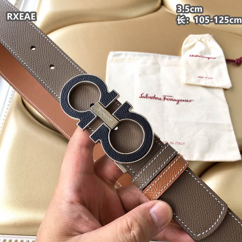 Ferragamo belt 35mmX105-125cm 8L (232)