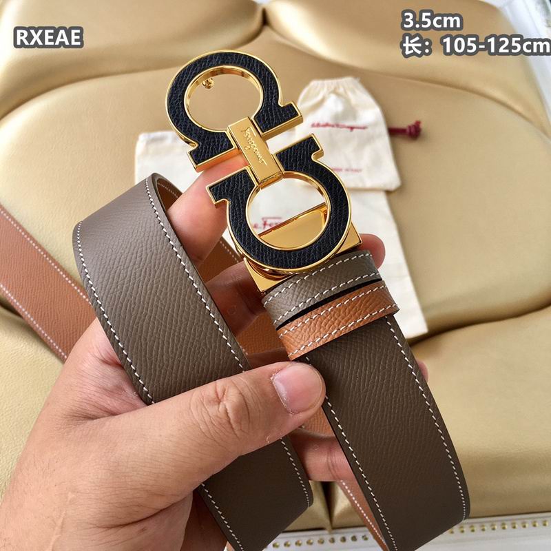 Ferragamo belt 35mmX105-125cm 8L (233)