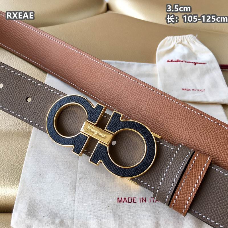Ferragamo belt 35mmX105-125cm 8L (235)