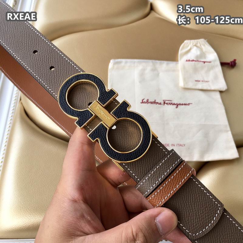 Ferragamo belt 35mmX105-125cm 8L (236)