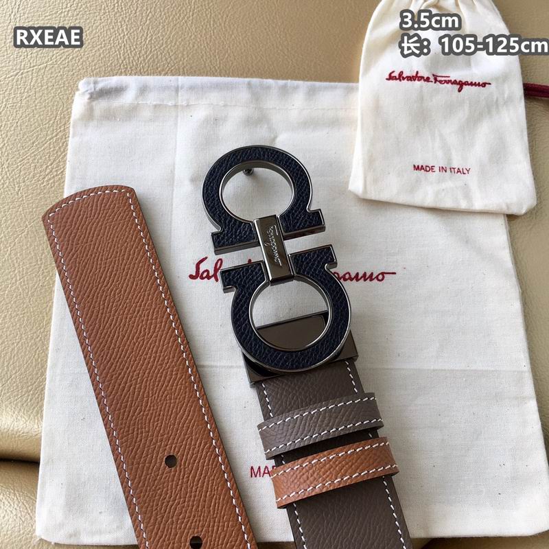 Ferragamo belt 35mmX105-125cm 8L (239)