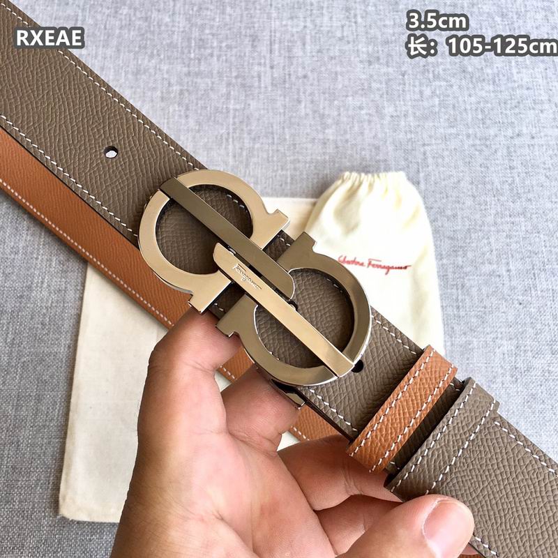 Ferragamo belt 35mmX105-125cm 8L (245)