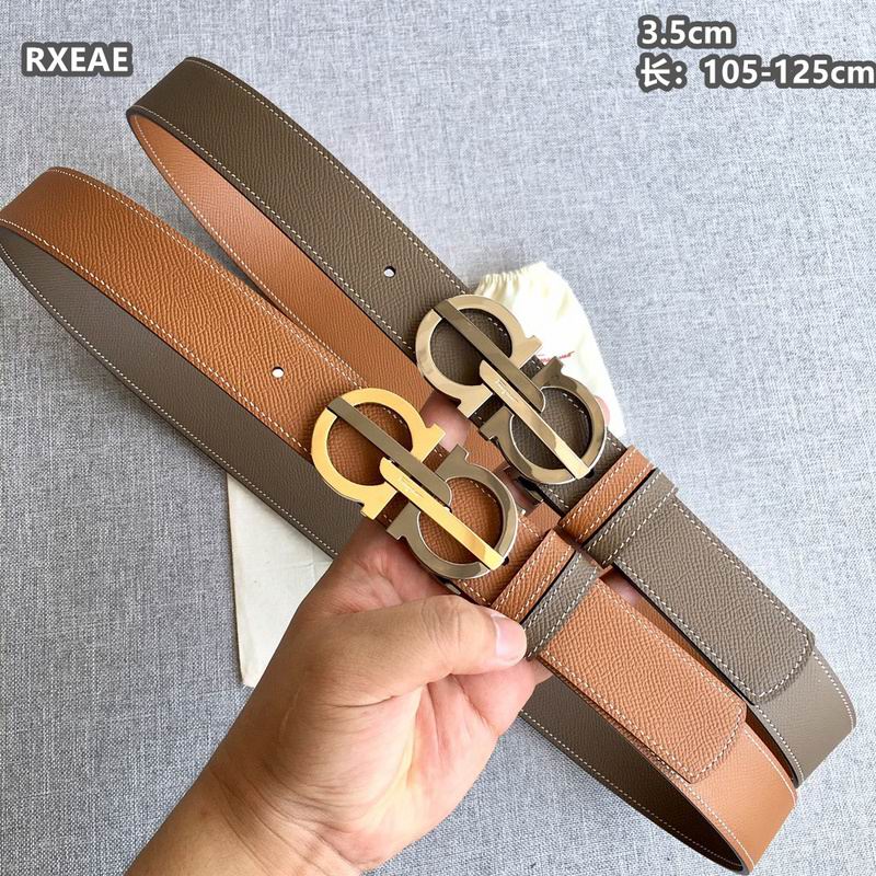 Ferragamo belt 35mmX105-125cm 8L (246)