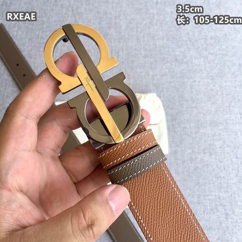 Ferragamo belt 35mmX105-125cm 8L (247)