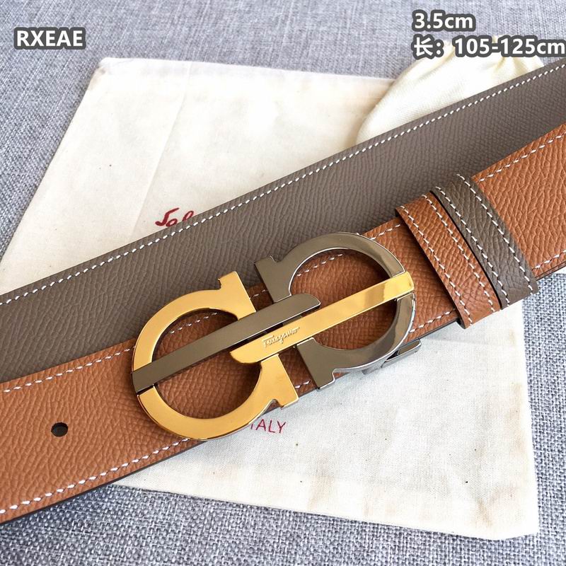 Ferragamo belt 35mmX105-125cm 8L (249)