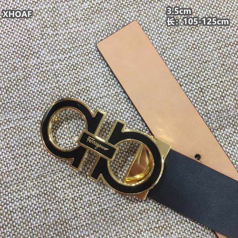 Ferragamo belt 35mmX105-125cm 8L (251)