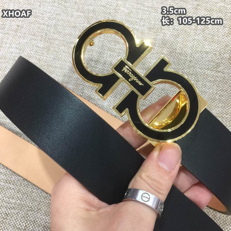 Ferragamo belt 35mmX105-125cm 8L (252)