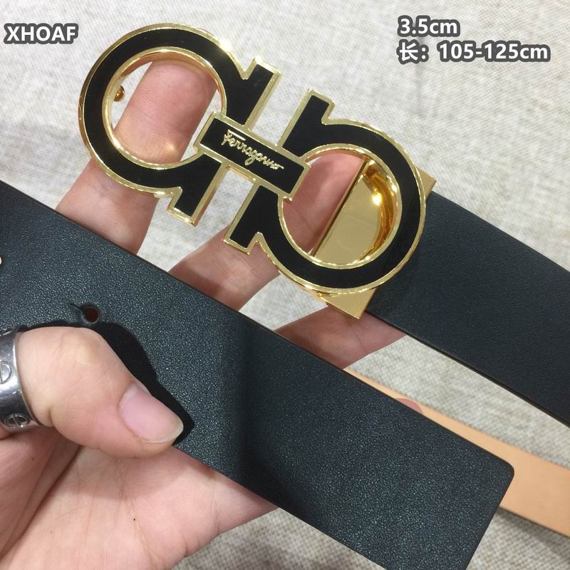 Ferragamo belt 35mmX105-125cm 8L (253)