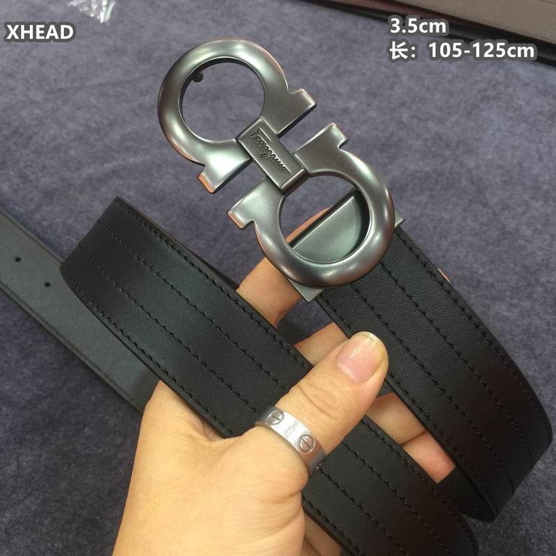 Ferragamo belt 35mmX105-125cm 8L (258)