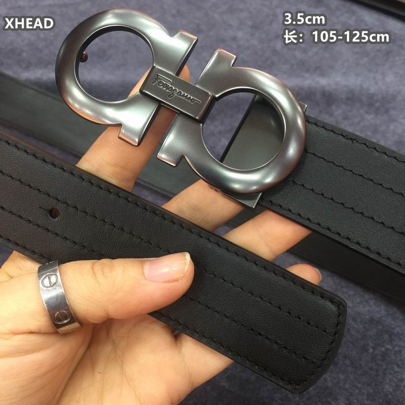 Ferragamo belt 35mmX105-125cm 8L (259)