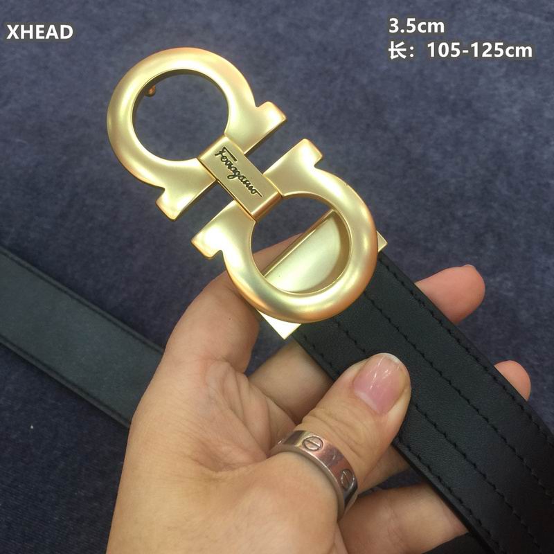 Ferragamo belt 35mmX105-125cm 8L (260)